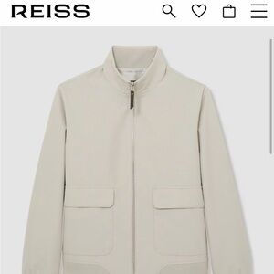 NEW Reiss Men's Light Tan Jacket SMALL